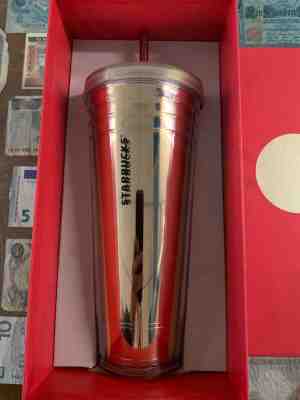 Starbucks 2014 Rare color Cold Cup 24 Fl Oz. / 710mL Acrylic Tumbler Mug - Sold on eBay Jun, 15th 2019 for $51.00