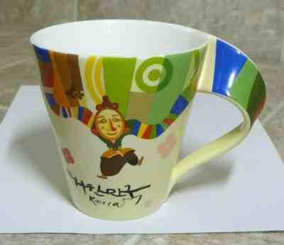 Starbucks 2013 coffee mug Korea bongsan talchum (mask dance), 12 fl oz. Perfect - Sold on eBay Jun, 15th 2019 for $29.98