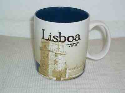Starbucks ~LISBOA~ 16oz Global Icon 2016 Collector's Mug - Sold on eBay Jun, 15th 2019 for $41.99