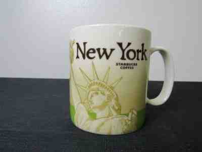2011 New York Starbucks Coffee Collector Series Statue of Liberty 16 oz Mug - Sold on eBay Jun, 15th 2019 for $29.99