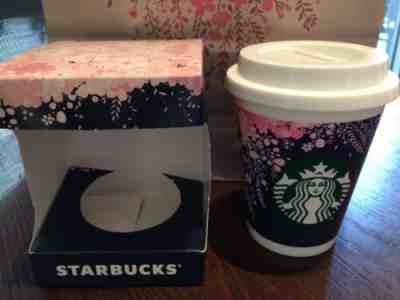 Starbucks Night Sakura / Cherry Blossom Coin Piggy Bank / Cup Thailand -No Card - Sold on eBay Jun, 15th 2019 for $21.99