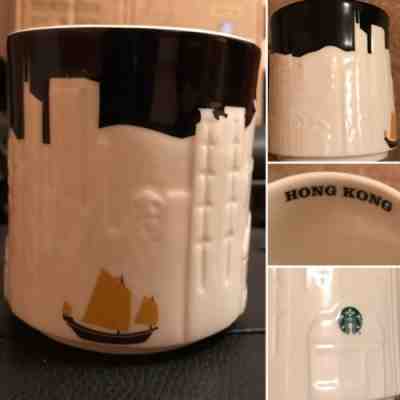 Starbucks China Cup Hong Kong Icon Relief Mug - Sold on eBay Jun, 14th 2019 for $35.00