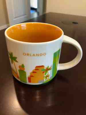 Starbucks ORLANDO "You Are Here" Collection 14oz Coffee Mug Cup NEW Out of Box - Sold on eBay Jun, 14th 2019 for $16.99