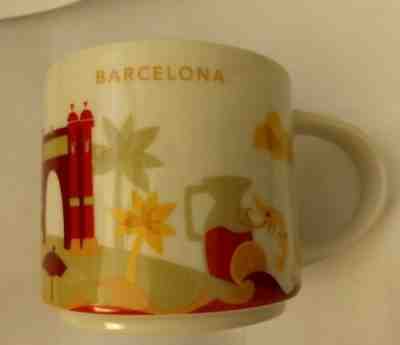 STARBUCKS Barcelona Spain You Are Here Icon Mug 2016 ~14 Oz  Europe - Sold on eBay Jun, 14th 2019 for $17.50