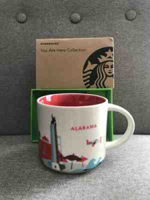 Starbucks Alabama You are Here YAH Collector Mug 2017  Bama -Discontinued - Sold on eBay Jun, 14th 2019 for $34.99