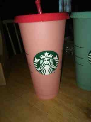 Starbucks Colour-Changing reusable BPA free cold cup “SINGLE” 24oz - Sold on eBay Jun, 14th 2019 for $25.00