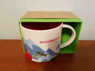 Starbucks Washington You Are Here YAH Mug - BRAND NEW with Tags - 1 Day Shipping - Sold on eBay Jun, 14th 2019 for $18.95