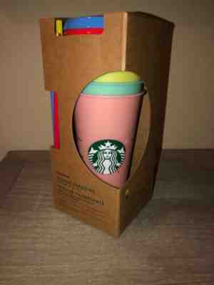 Collectible Starbucks Color Changing Cups - (5 Pack) NEW Summer 2019 Edition - Sold on eBay Jun, 14th 2019 for $79.00