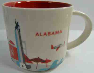 Alabama 2014 You Are Here Starbucks Coffee Cup Mug Collectors Series - Sold on eBay Jun, 14th 2019 for $23.99