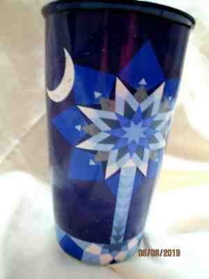  Starbucks 2017 Blue South Carolina Patchwork Tumbler Travel Coffee Mug 12 oz - Sold on eBay Jun, 14th 2019 for $15.00