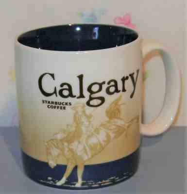 Starbucks Calgary Mug Cup Collector Series Global Icon 2009 w/ SKU sticker - Sold on eBay Jun, 14th 2019 for $44.68