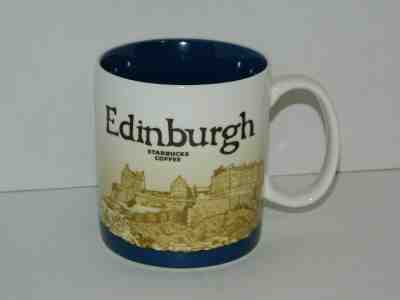 Starbucks Edinburgh Scotland UK City Global Icon Series Coffee Mug 16oz Cup USED - Sold on eBay Jun, 14th 2019 for $44.99