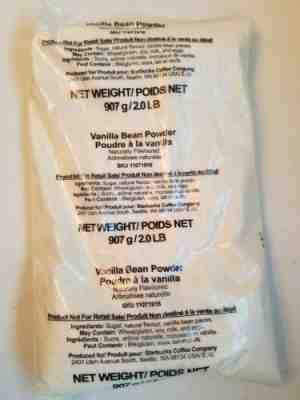 Starbucks Vanilla Bean Powder 2 Lbs - Sold on eBay Jun, 14th 2019 for $35.00