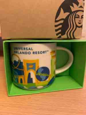 Universal Studios Orlando You Are Here Starbucks Mug. 14 Oz. NIB - Sold on eBay Jun, 14th 2019 for $40.00