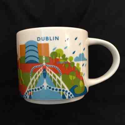 Starbucks Dublin YAH Mug Ha’penney Bridge Spire Liffey Ireland You Are Here New - Sold on eBay Jun, 14th 2019 for $59.99