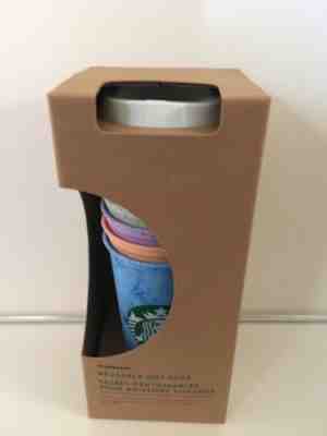 RARE 2019 Starbucks Marble Reusable Hot Cups 6 Variety Colors Drink Cup New - Sold on eBay Jun, 14th 2019 for $20.00