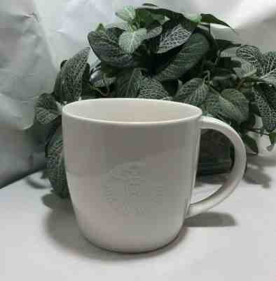 Starbucks Large 20oz. White Porcelain Coffee Cup/Mug, Mermaid embossed logo - Sold on eBay Jun, 14th 2019 for $20.00