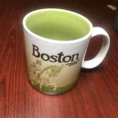 STARBUCKS 2010 BOSTON Global City Icon PAUL REVERE Collector Series Mug - Sold on eBay Jun, 14th 2019 for $16.90