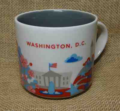 Starbucks 14oz Coffee Cocoa Mug You are Here Collection Washington DC Brand New - Sold on eBay Jun, 14th 2019 for $19.99