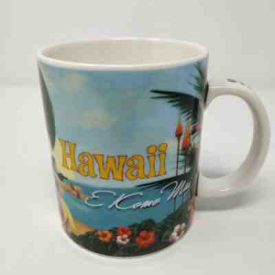 Starbucks 2008 Hawaii E Komo Mai Coffee Mug 14 Fl Oz. / 414 mL Cup - Sold on eBay Jun, 14th 2019 for $23.00