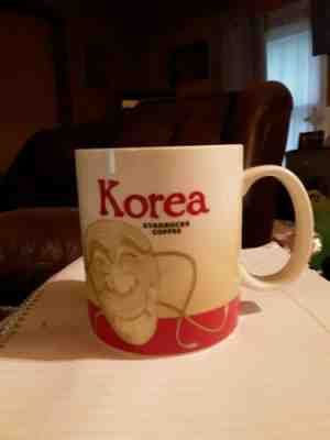 Beautiful Red/White Starbucks Korea 2010 Global Icon Mug RARE..MINT - Sold on eBay Jun, 14th 2019 for $41.00
