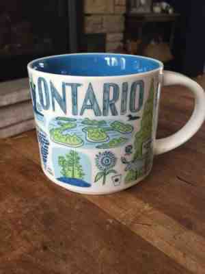 Starbucks Been There Series Ontario Canada Coffee Mug 2018 Cup 14oz  - Sold on eBay Jun, 14th 2019 for $22.00