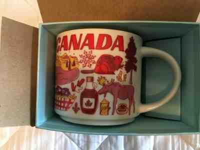 Starbucks Canada 14 Ounce Been There Collection (BTC) Mug. New in Box. - Sold on eBay Jun, 14th 2019 for $20.00