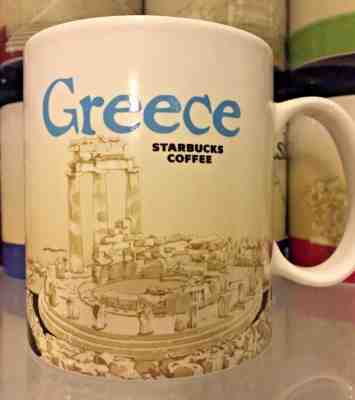 16oz Starbucks Coffee Global Icon Series City Mug Greece NEW WITH SKU - Sold on eBay Jun, 14th 2019 for $34.49