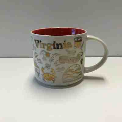 Starbucks Been There Series Holiday Gold Limited Release Virginia Mug - Sold on eBay Jun, 14th 2019 for $27.99