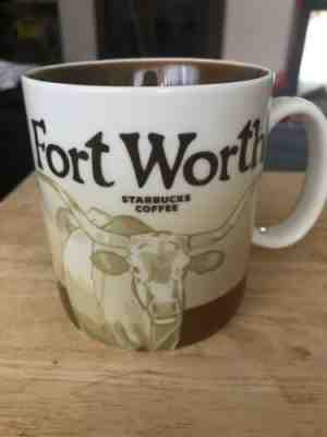 Fort Worth City Collector Series 16oz Starbucks Mug 2012 - Sold on eBay Jun, 14th 2019 for $32.00