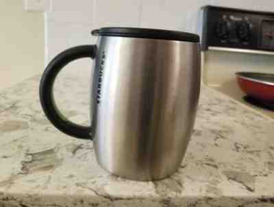 Starbucks 2012 Stainless Steel  Barrel Mug, 14 oz.  - Sold on eBay Jun, 13th 2019 for $24.99
