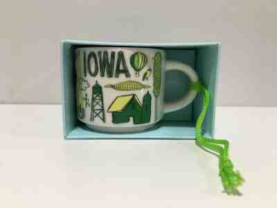 Starbucks- Been There Series, Iowa 2oz. Ornament - Sold on eBay Jun, 13th 2019 for $16.00
