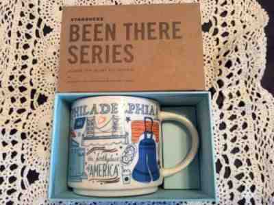 Starbucks Coffee 14oz “Been There Series” Mug PHILADELPHIA Cup NIB  Pristine! - Sold on eBay Jun, 13th 2019 for $23.86