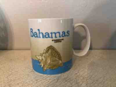 Starbucks Mug Bahamas Collector Series 2017 Coffee Cup Blue 16 oz Conch Shell - Sold on eBay Jun, 13th 2019 for $18.60