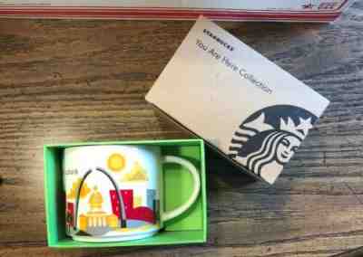 Coffee Cup Starbucks "You are here" collection St  Louis coffee cup 14oz. - Sold on eBay Jun, 13th 2019 for $19.99
