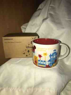 NIB Starbucks DISNEY’S HOLLYWOOD STUDIOS Mug~You Are Here Collection V.1 RARE - Sold on eBay Jun, 13th 2019 for $33.00