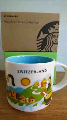 Starbucks "You Are Here" Switzerland Mug (NEW) 14 Oz YAH NWT 2018 Swiss USA SHIP - Sold on eBay Jun, 13th 2019 for $48.99