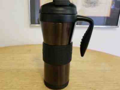Starbucks 2009 Stainless Steel Brown Miller Tumbler, 16 oz.  - Sold on eBay Jun, 13th 2019 for $22.95