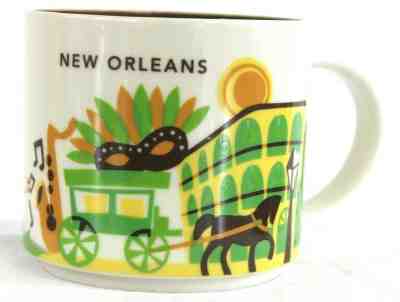 Starbucks New Orleans Mug 14 oz You Are Here Collection 2015 - Sold on eBay Jun, 13th 2019 for $19.95