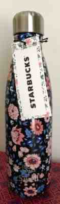 NWT Starbucks Swell Liberty Fabric Water Bottle 17oz D'ANJO NOIR Pink Blue Black - Sold on eBay Jun, 13th 2019 for $44.95