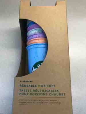 Starbucks Marble Reusable Hot Cups 6 Variety Colors Drink Cup New, 16 Oz - Sold on eBay Jun, 13th 2019 for $22.99