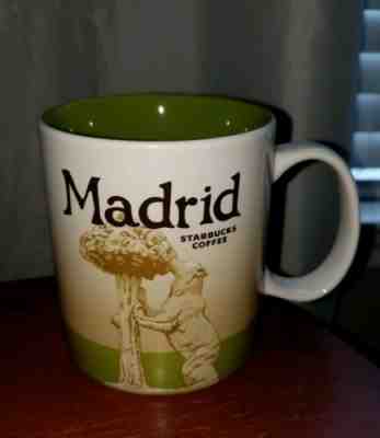 STARBUCKS 16oz MADRID Coffee Mug Global Icon City Collector Series NWOT - Sold on eBay Jun, 13th 2019 for $25.99