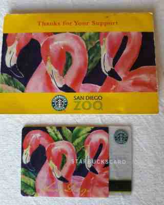 STARBUCKS 2003 San Diego ZOO Gift Card w/ Matching Sleeve - Sold on eBay Jun, 13th 2019 for $125.00