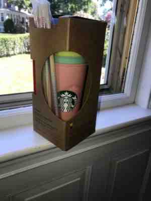 New 2019 Starbucks Color Changing Reusable Cold Tumbler Cups Limited Edition - Sold on eBay Jun, 13th 2019 for $75.00