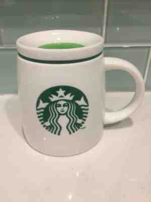 Starbucks Ceramic Travel Mug 2011 Chubby White Siren Logo Excellent - Sold on eBay Jun, 13th 2019 for $22.12