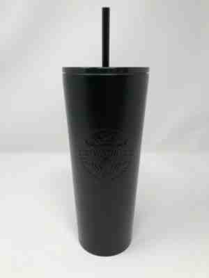 New Starbucks 2018 Limited Edition Matte Black Venti Cold Tumbler Stainless 24oz - Sold on eBay Jun, 12th 2019 for $50.00