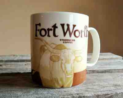 Starbucks Cafe Fort Worth, Texas 2011 Long Horn Coffee Mug 16 OZ - Sold on eBay Jun, 12th 2019 for $18.00