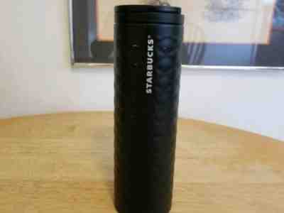 Starbucks 2015 Stainless Steel Black Quilted Tumbler, 16 oz.  - Sold on eBay Jun, 12th 2019 for $16.99