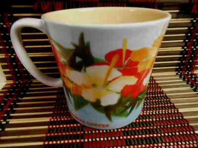 Starbucks Hawaii Mug Hibiscus Flowers Bone China 2010 In Excellent Condition. - Sold on eBay Jun, 12th 2019 for $29.95