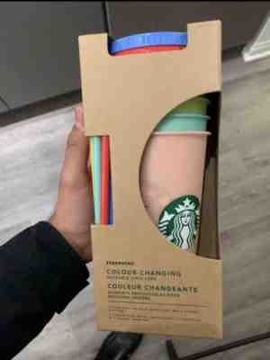 Starbucks Color Changing Cups - Sold on eBay Jun, 12th 2019 for $56.00